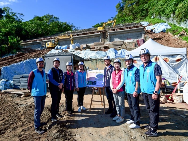 游淑貞視察慈雲山四項工程 堅守殯葬禮儀園區建設升級